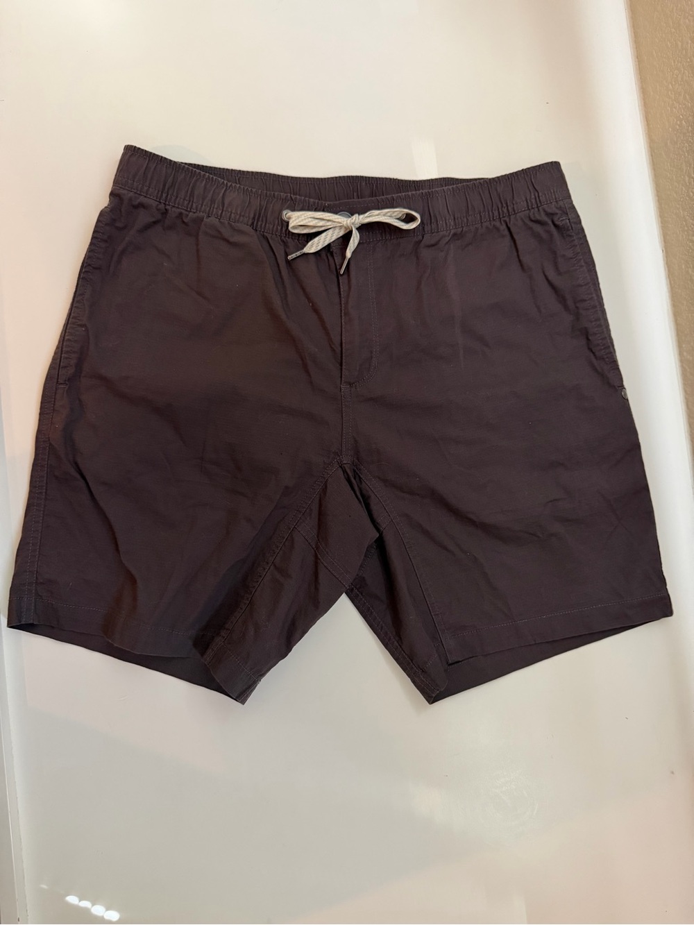 Vuori Ripstop Climber Shorts Men’s L Dark Oregano Brown V370 DuraTerra
